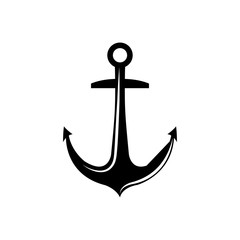 Anchor marine symbol icon vector illustration graphic design