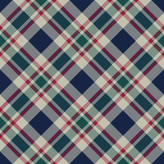 Tartan plaid classic pixel fabric texture seamless pattern