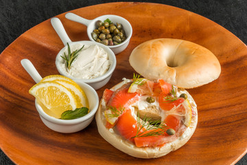 ベーグル　パン　 Bagel Sandwich