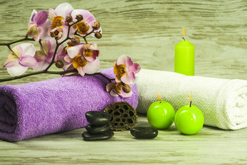Spa - the beauty and the care over the body 
