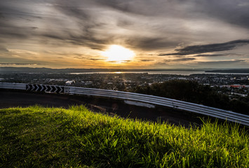Before sunset at mt. eden