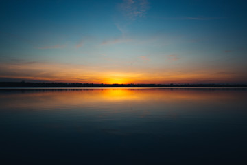 Obraz premium Zachód słońca w Xanten