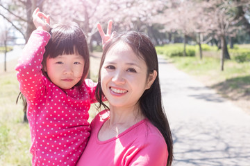 mother and daughter