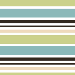 Abstract vector striped seamless pattern with colored stripes.