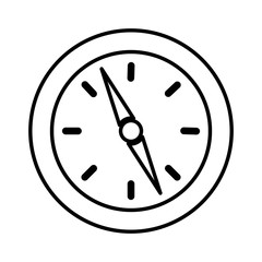 compass guide isolated icon vector illustration design