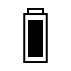 battery level isolated icon vector illustration design