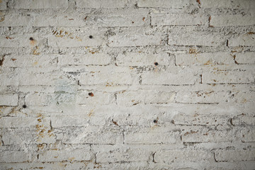 Brick texture with scratches and crack