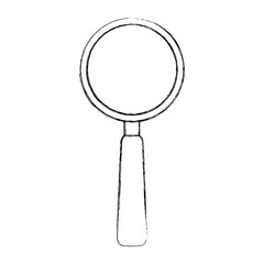 magnifying glass isolated icon vector illustration design