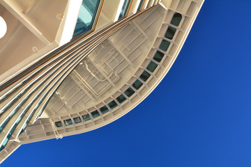 Obraz premium Cruise ship glass floor