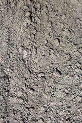 from the texture of the soil