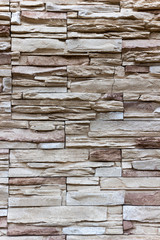 Texture of the stone, facing wall