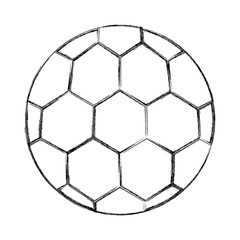 Fototapeta premium soccer balloon isolated icon vector illustration design