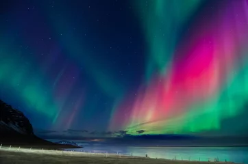 Peel and stick wallpaper Northern Lights Northern lights colors