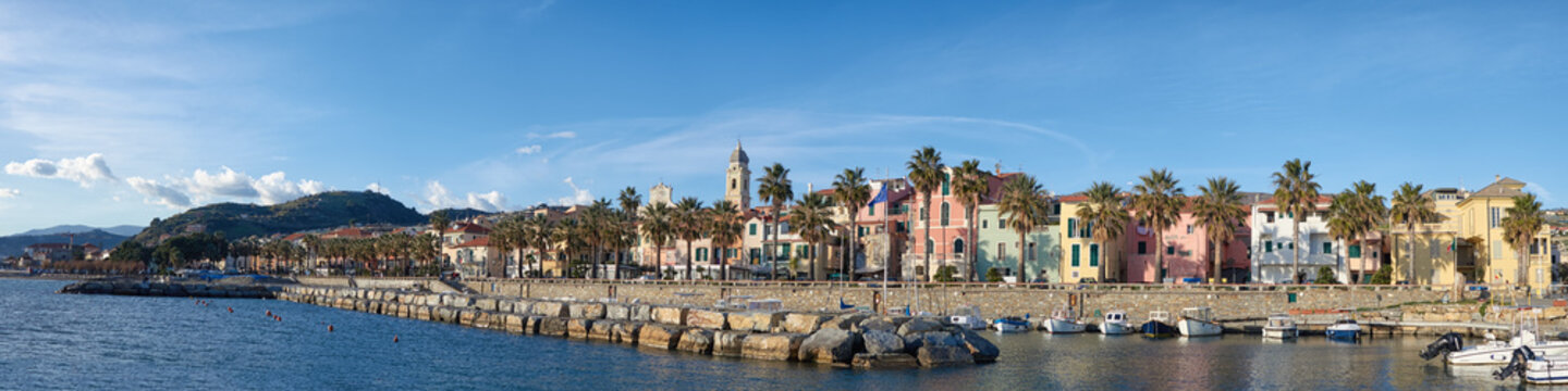 panorama di Riva Ligure