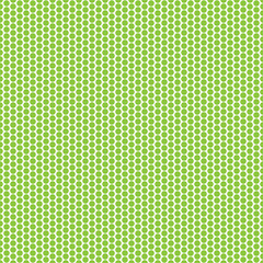 Seamless pattern in green color made of circles. Inspired of banknote, money design, currency, note, check or cheque, ticket, reward. Watermark security. Vector.