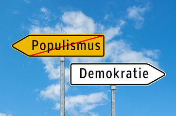 Demokratie behauptet sich