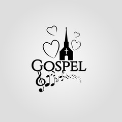 Gospel, music,  - obrazy, fototapety, plakaty