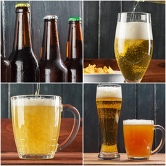 beer collage