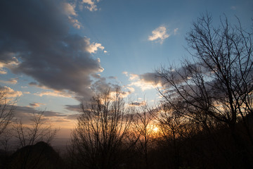 Obraz premium Sunset time