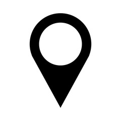 pin pointer location icon vector illustration design