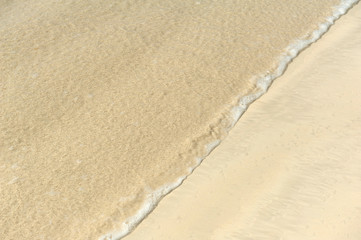 Fototapeta na wymiar Sand and wave background