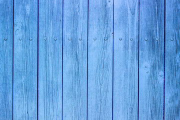 Old blue wood panels