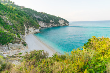 Fototapeta na wymiar Summer in the greek island