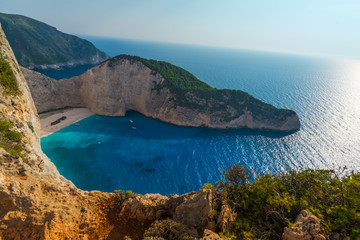 Fototapeta na wymiar Summer in the greek island
