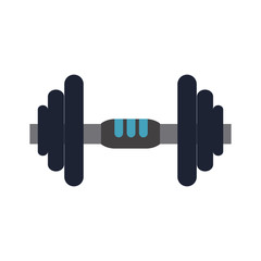 dumbbell gym icon image vector illustration design 
