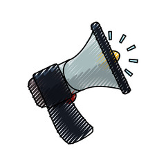 Bullhorn advertising symbol