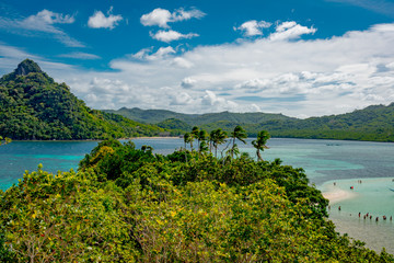 Tropical island of Palawan, in south east asia of the Philippines in El Nido