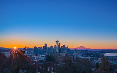 Sunrise in Seattle