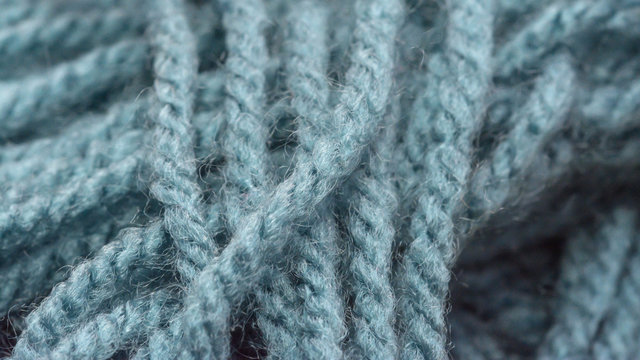 Close up of Knitting Yarn E Background