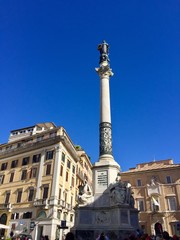 Fototapeta na wymiar Roma, piazza di Spagna