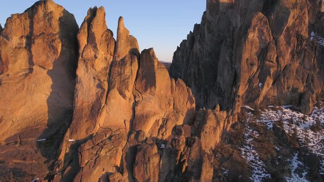 Aerial Oregon Smith Rock