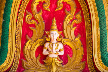 Detail of That Ing Hang, Savannakhet, Lao