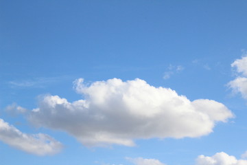 Fototapeta na wymiar cloud, blue sky