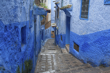 The beautiful medina of Chefchaouen, the blue pearl of Morocco