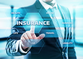 Fototapeta na wymiar Insurance Life House Car Health Travel Business Health concept