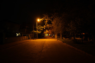 Night street photo