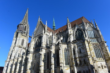 Fototapeta na wymiar Regensburger Dom - Bayern