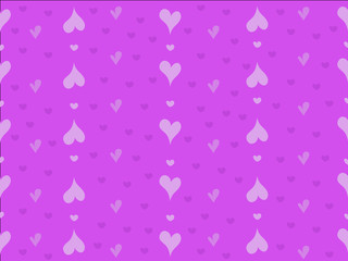 Fondo violeta de corazones violeta - 150285111