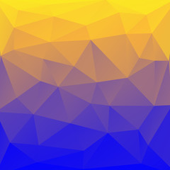 Colored modern polygonal background