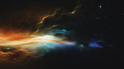 宇宙空間 © tsuneomp