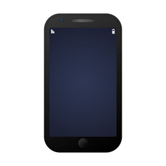 Mobile smartphone technology icon vector illustration graphic design