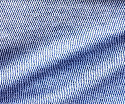 Close up  denim  blue jeans surface with wave texture background