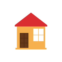 Real estate building icon vector illustration graphic design