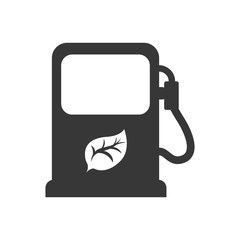 Green fuel power icon vector illustration graphic design