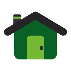 Real estate building icon vector illustration graphic design