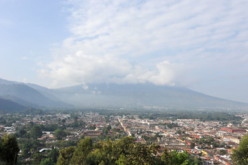 Obraz premium Cerro de la Cruz in La Antigua